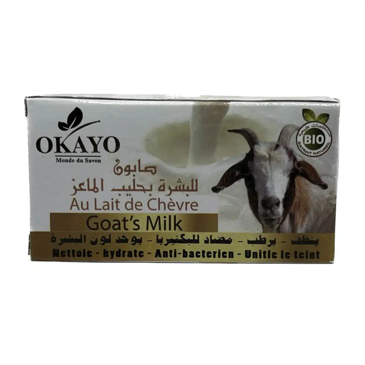 Savon au lait de chèvre Bio